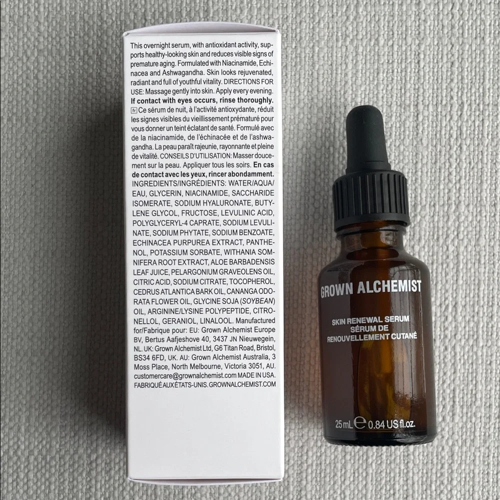 Grown Alchemist brand new